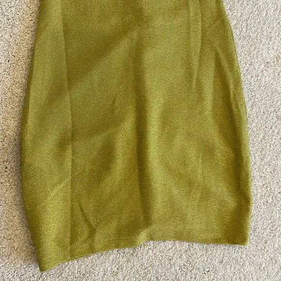 GREEN HALTER DRESS - Picture 6 of 10